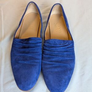 Franco Sarto Blue Suede shoes